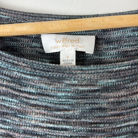 Wilfred Knit Space Dye Linen blend Top size small - Picture 2 of 6